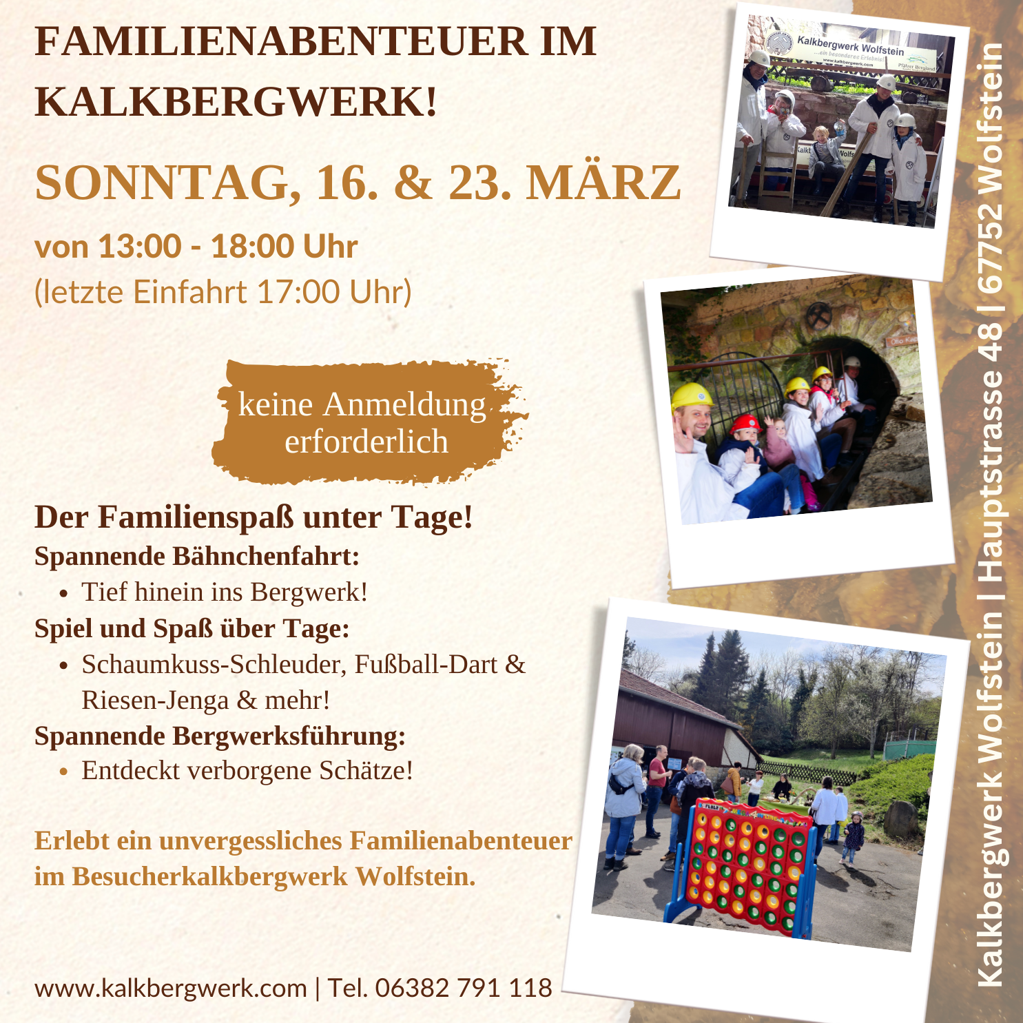 Familientag mit Spieleparcours für Groß und Klein - OHNE ANMELDUNG!