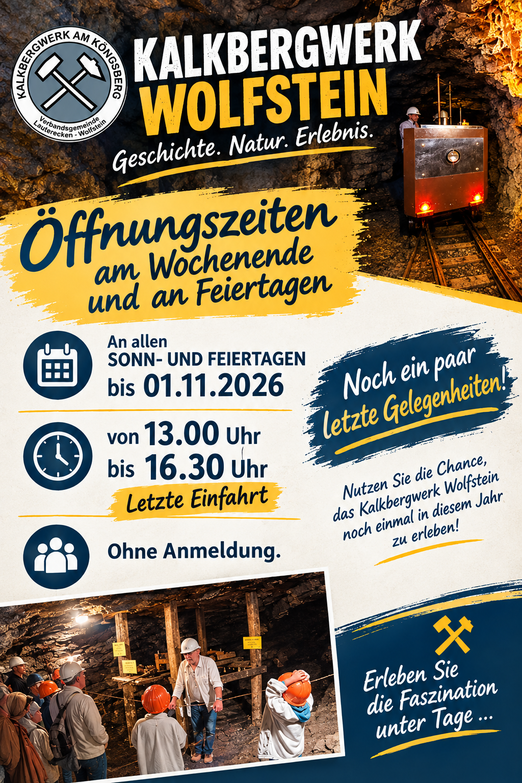 Letzte Möglichkeiten!